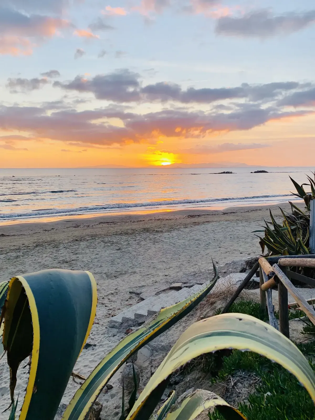 Il tramonto sul Golfo di Follonica visto da Pratoranieri